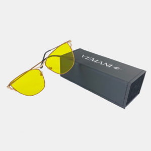 VEMANI Yellow Cat Eye Glasses 3