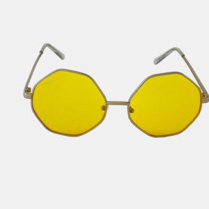 VEMANI Octa Yellow Silver sunglasses 1
